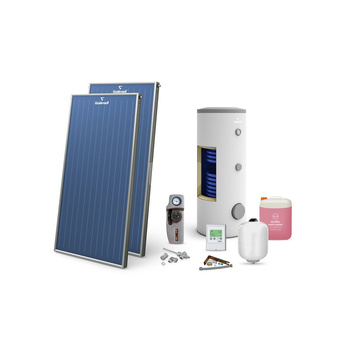 Zestaw solarny Premium Standard AL. (2x KSG 21, wym. 200 l. folia PVC)
